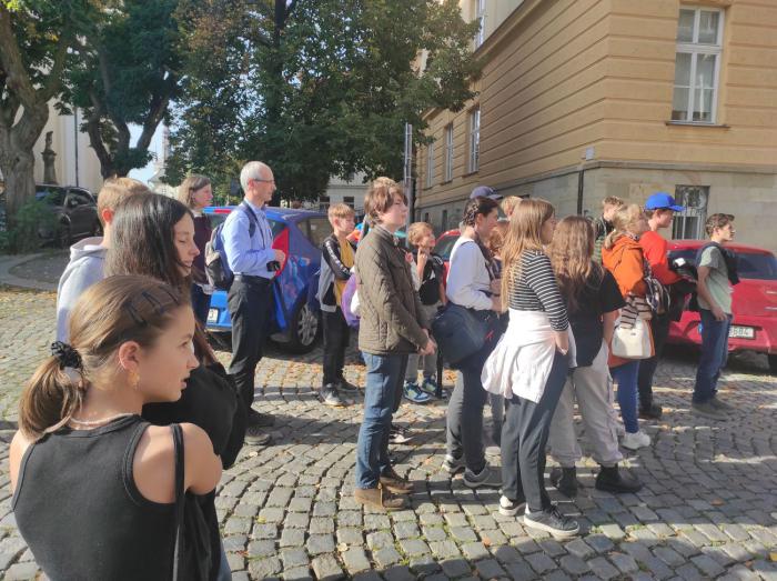 Návštěva žáků ze ZŠ sv. Voršily v Praze