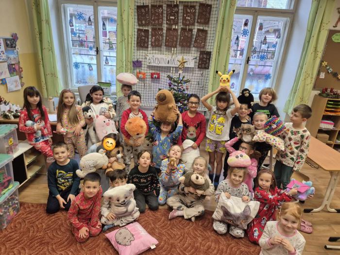 Pyžamová párty ve školní družině