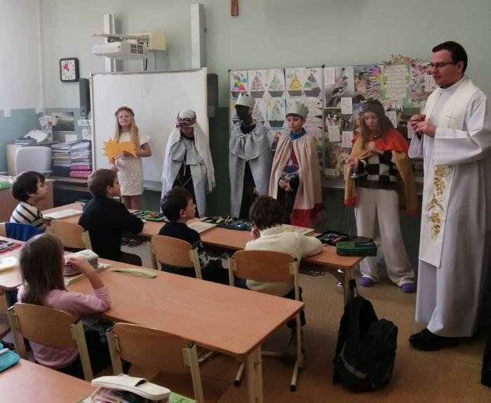 Tři králové ve škole