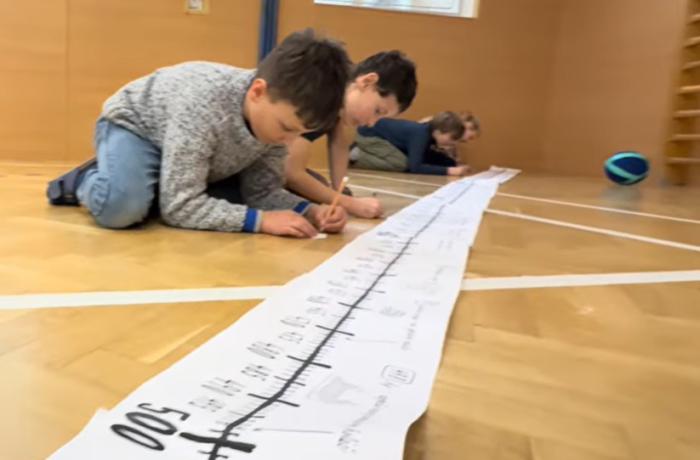 Třeťáci a číselná osa