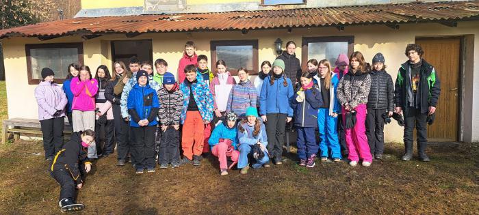 Lyžařský kurz 7. třídy